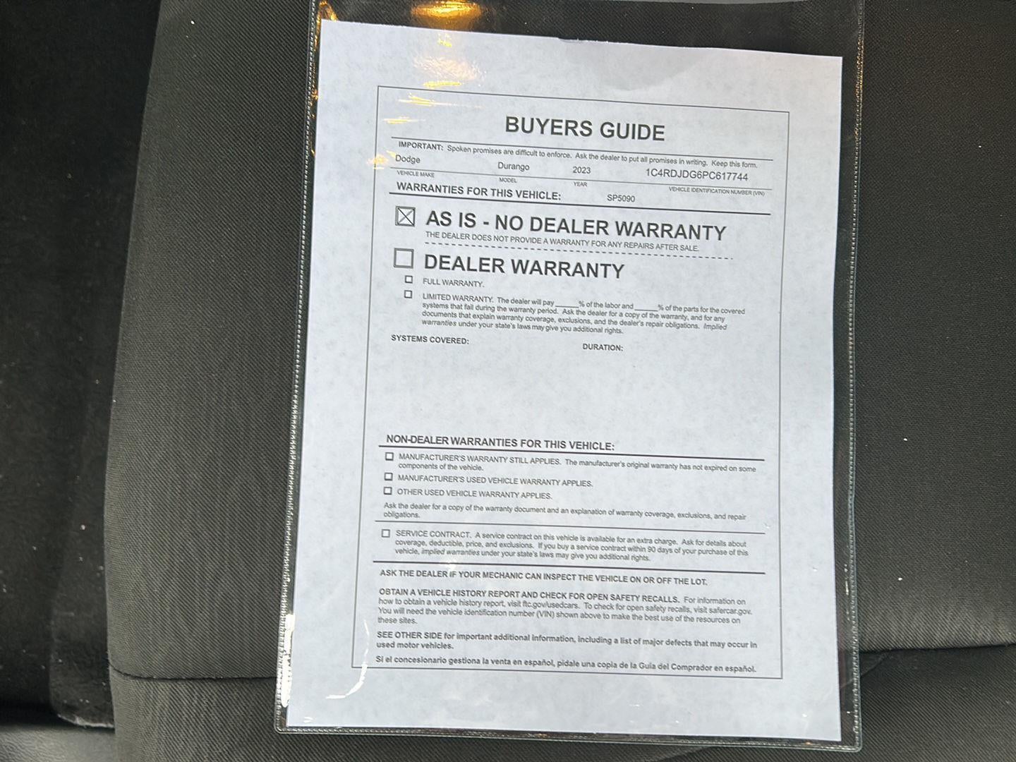 2023 Dodge Durango GT