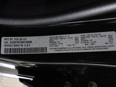 2022 RAM 1500 Big Horn