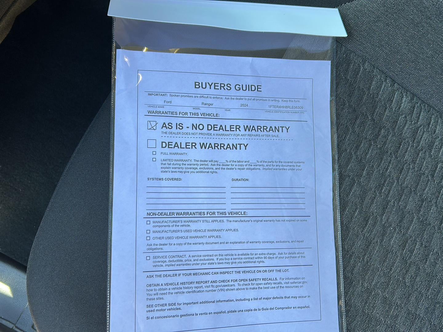 2024 Ford Ranger XLT