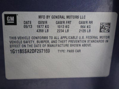 2013 Chevrolet Malibu LS