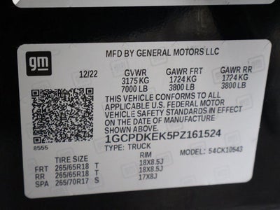 2023 Chevrolet Silverado 1500 LT