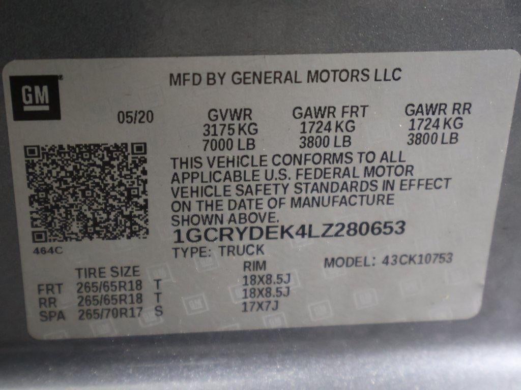 2020 Chevrolet Silverado 1500 LT