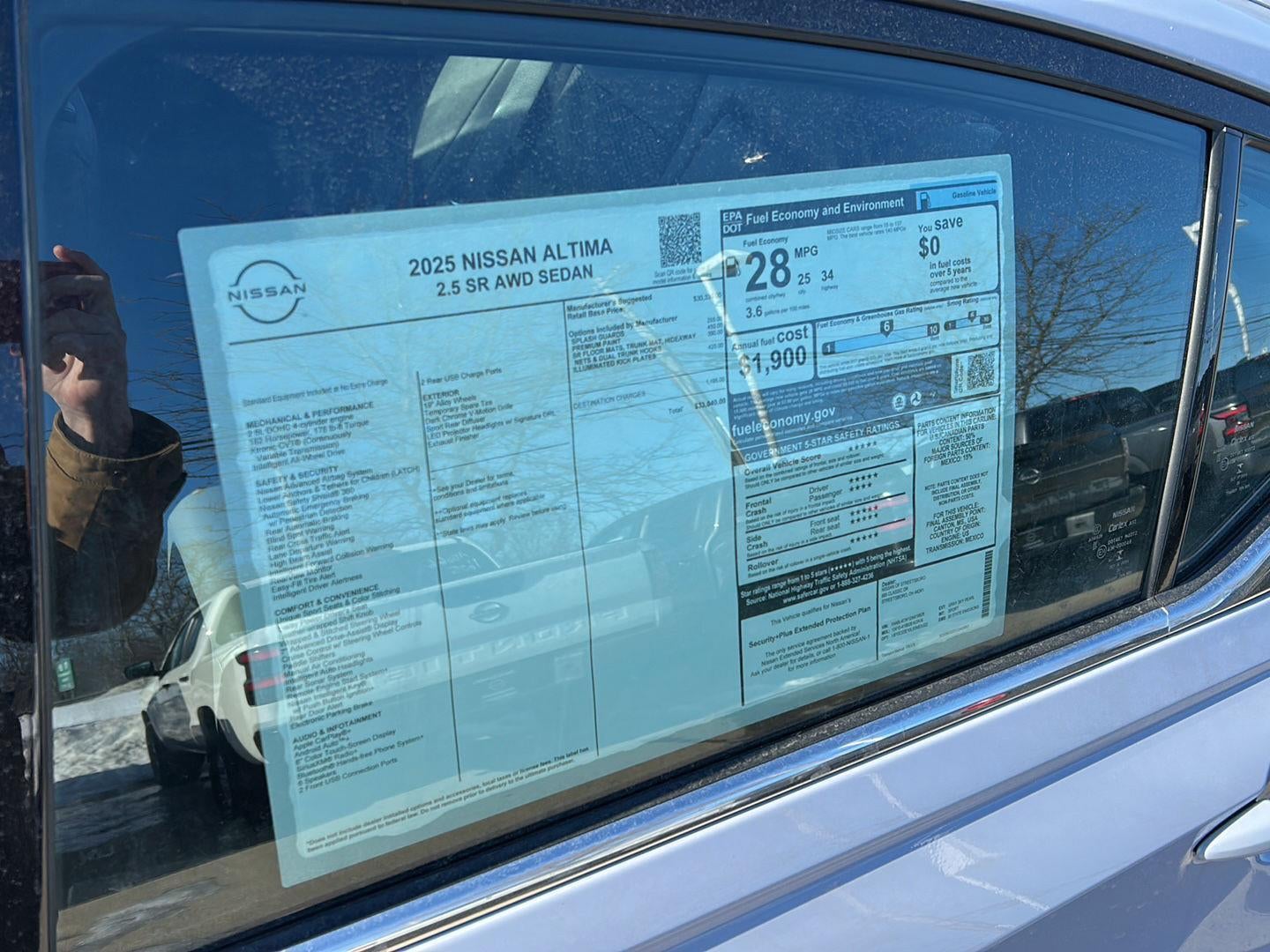 2025 Nissan Altima SR