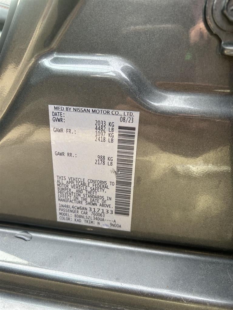 2024 Nissan Altima 2.5 SR AWD