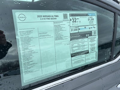 2025 Nissan Altima SV Special Edition