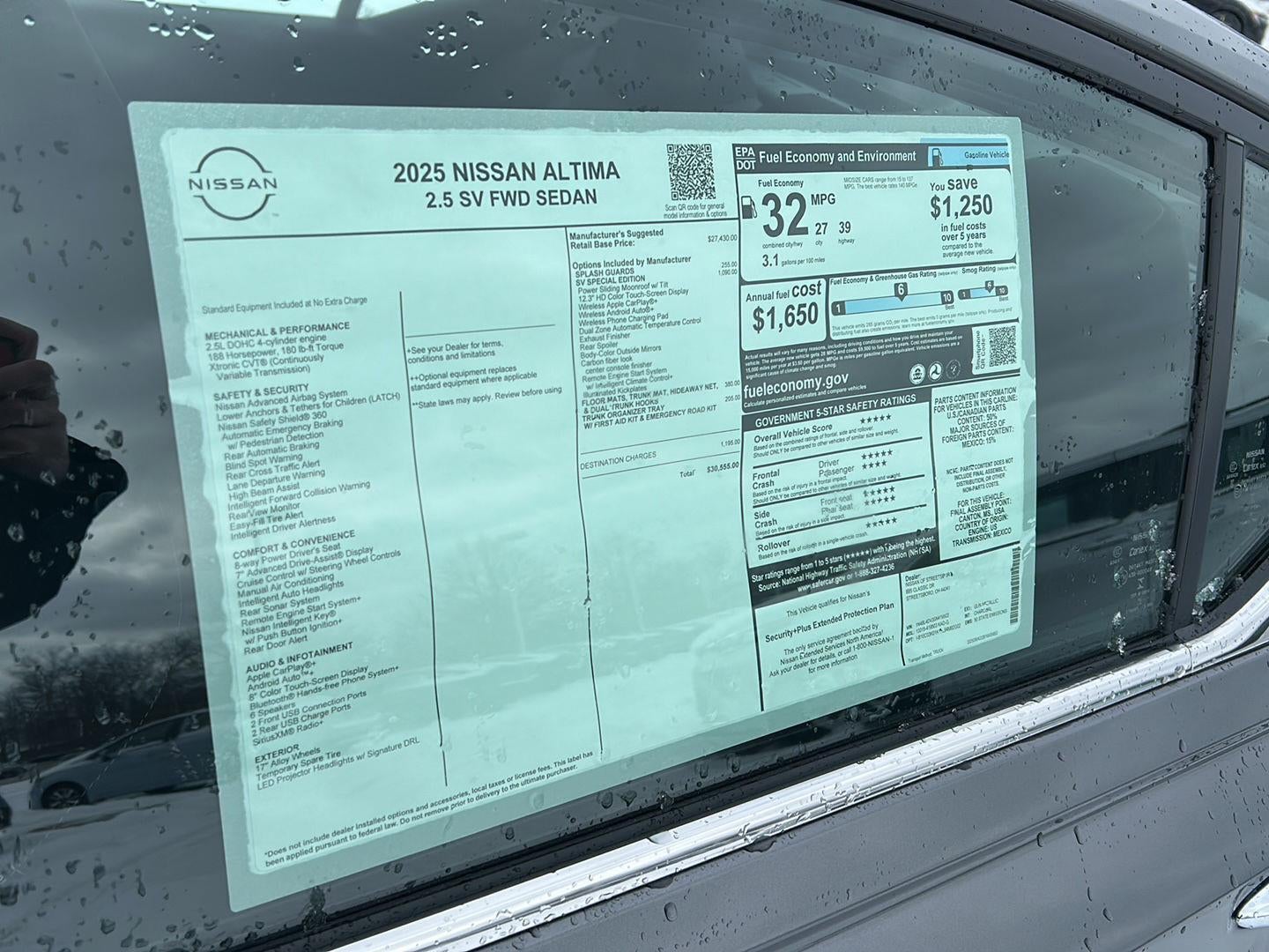 2025 Nissan Altima SV Special Edition