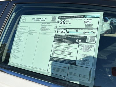 2026 Nissan Altima SV