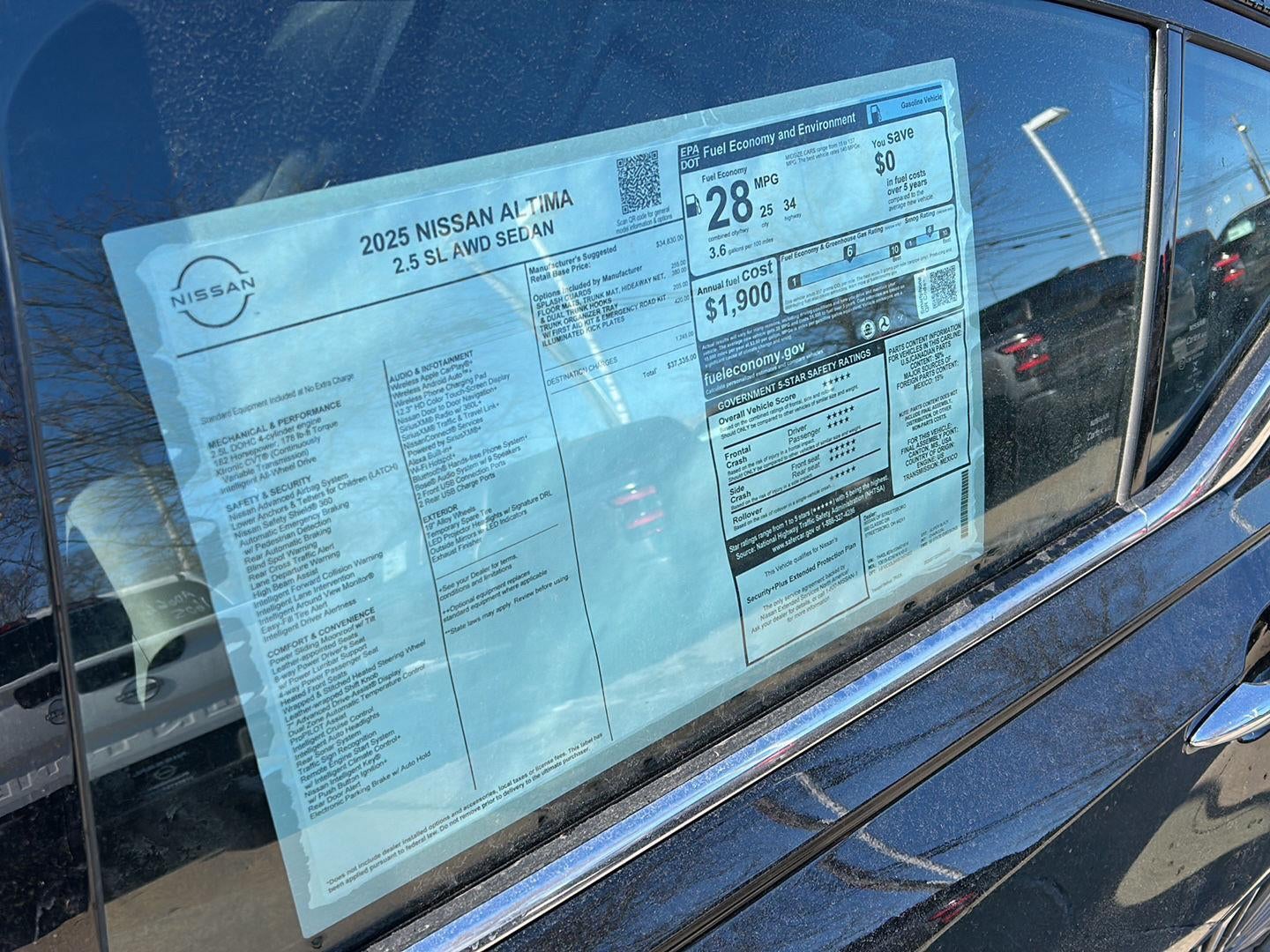 2025 Nissan Altima SL