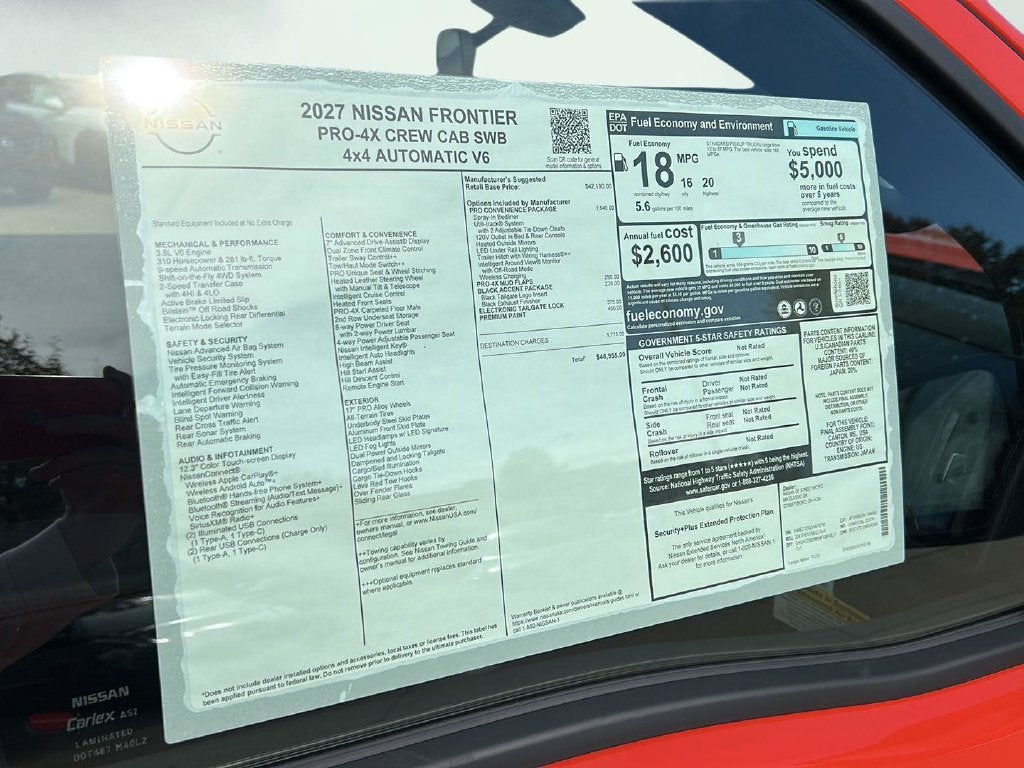 2027 Nissan Frontier PRO 4X 26