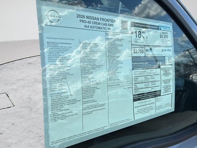 2026 Nissan Frontier PRO-4X