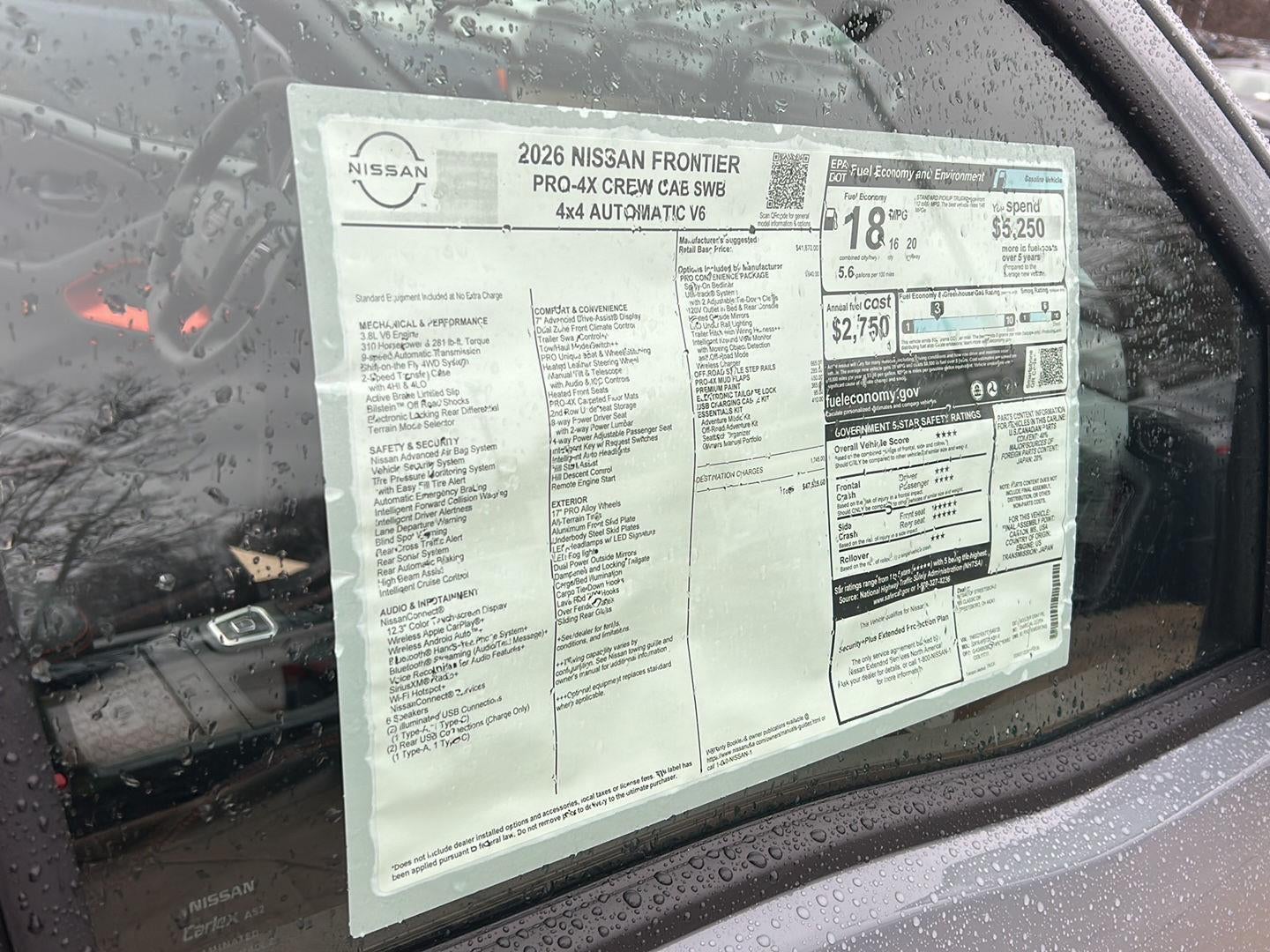 2026 Nissan Frontier Crew Cab PRO-4X®