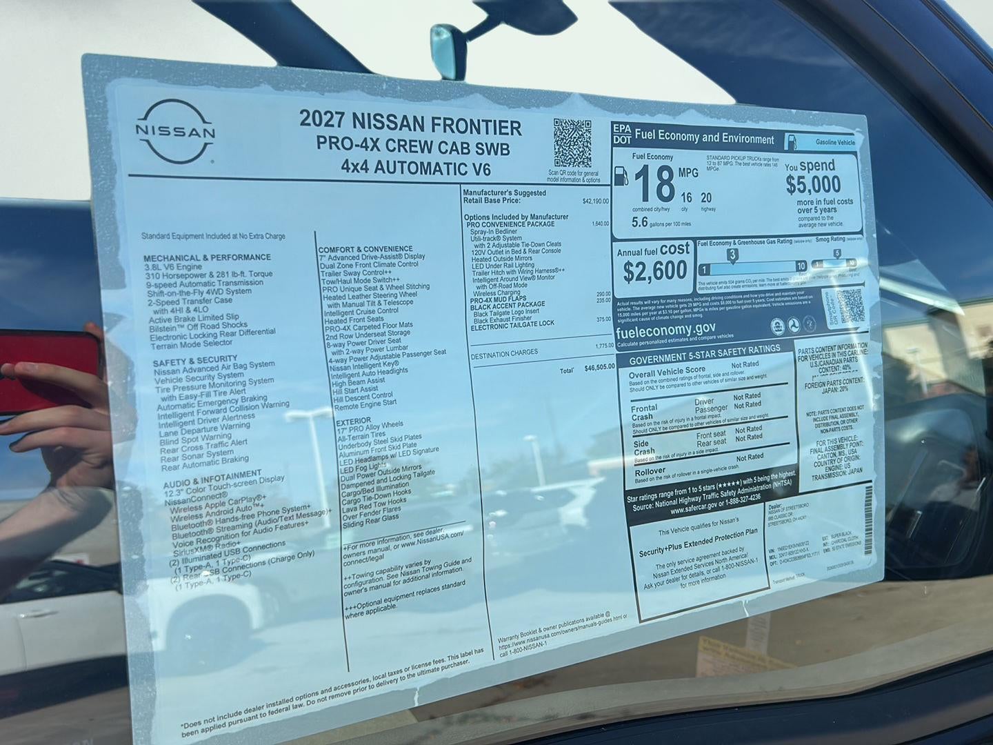 2027 Nissan Frontier PRO-4X