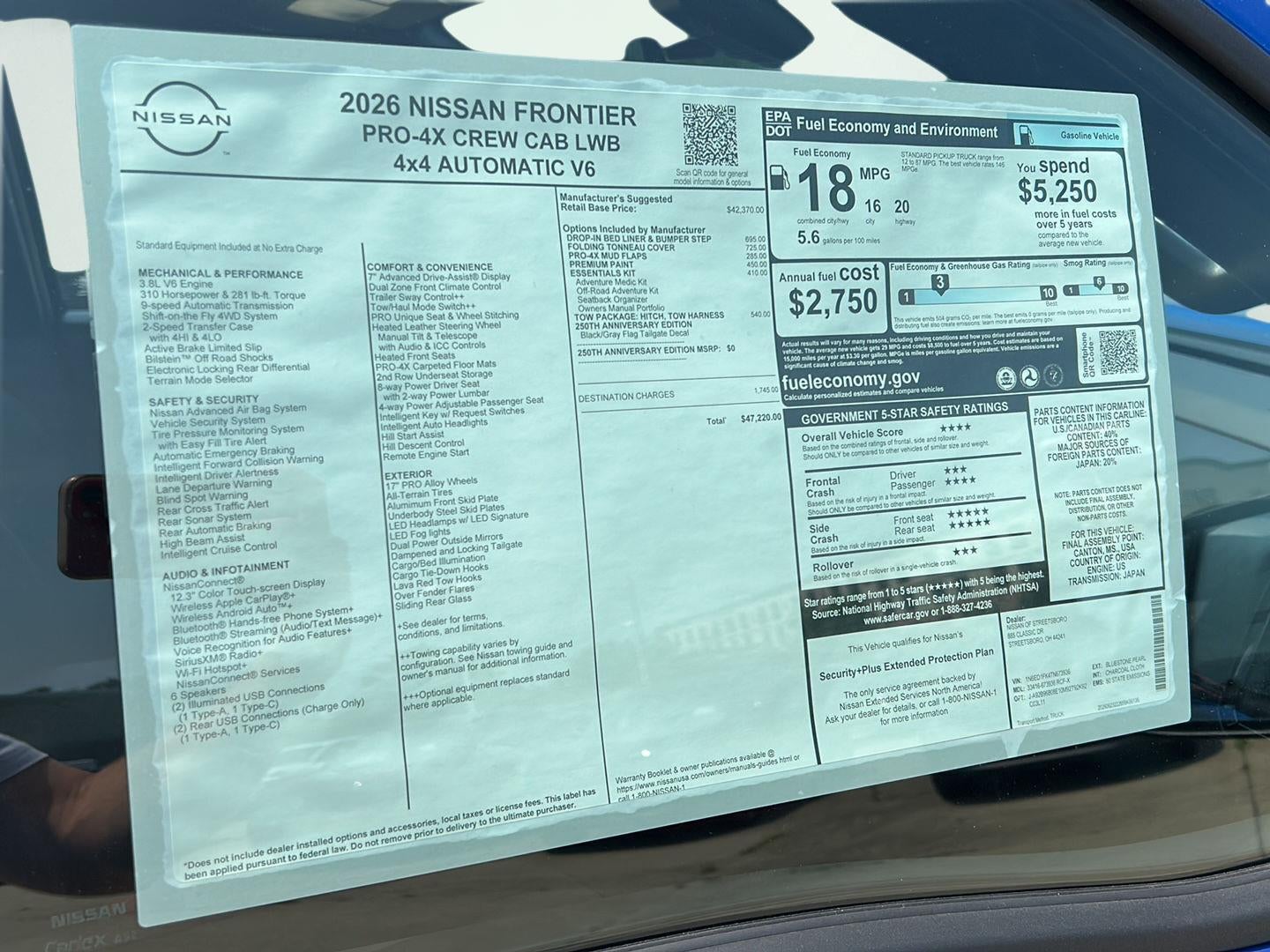 2026 Nissan Frontier PRO-4X
