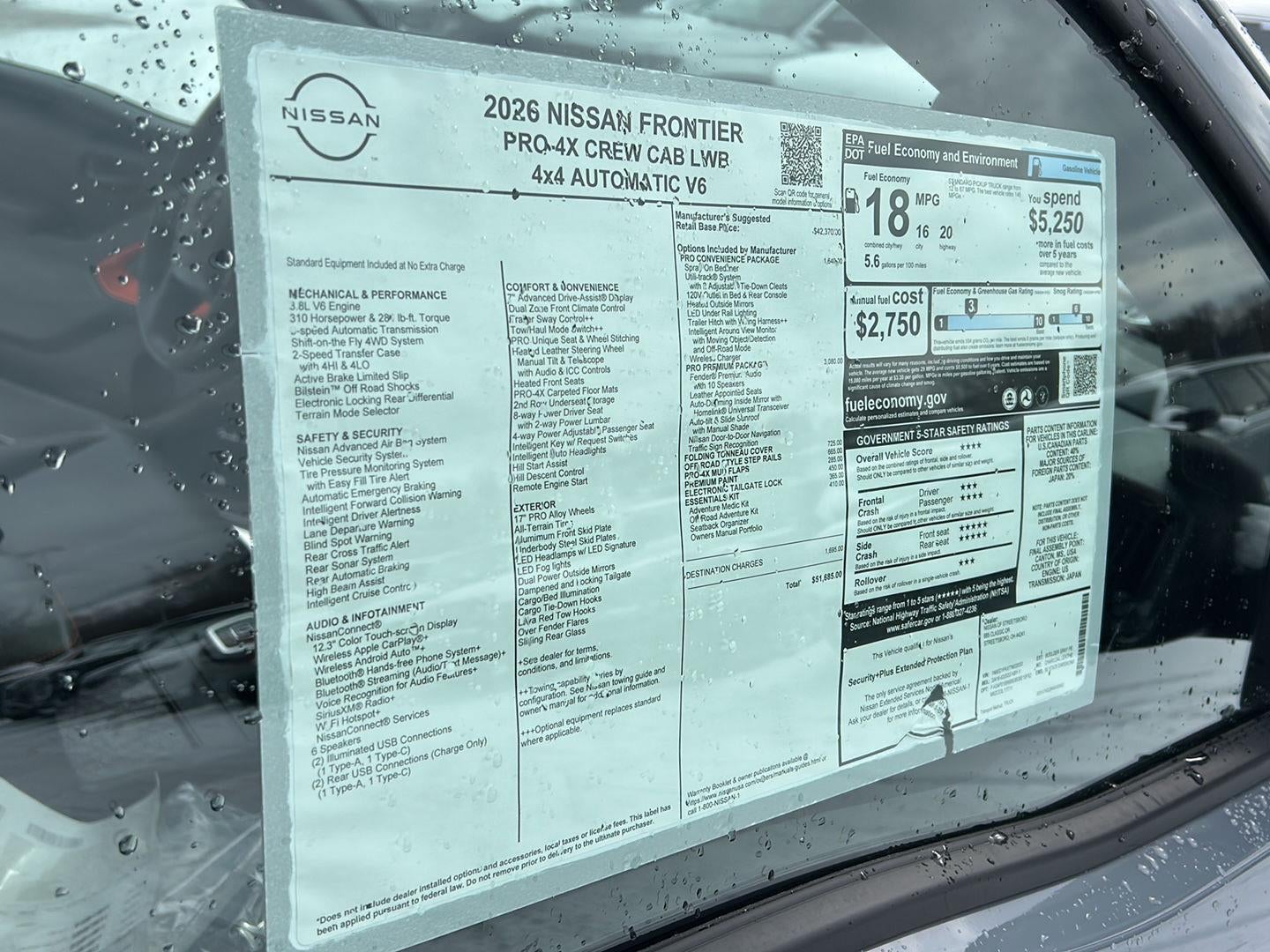 2026 Nissan Frontier PRO-4X