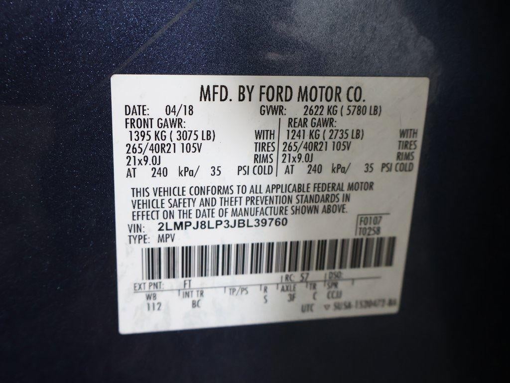 2018 Lincoln MKX Reserve