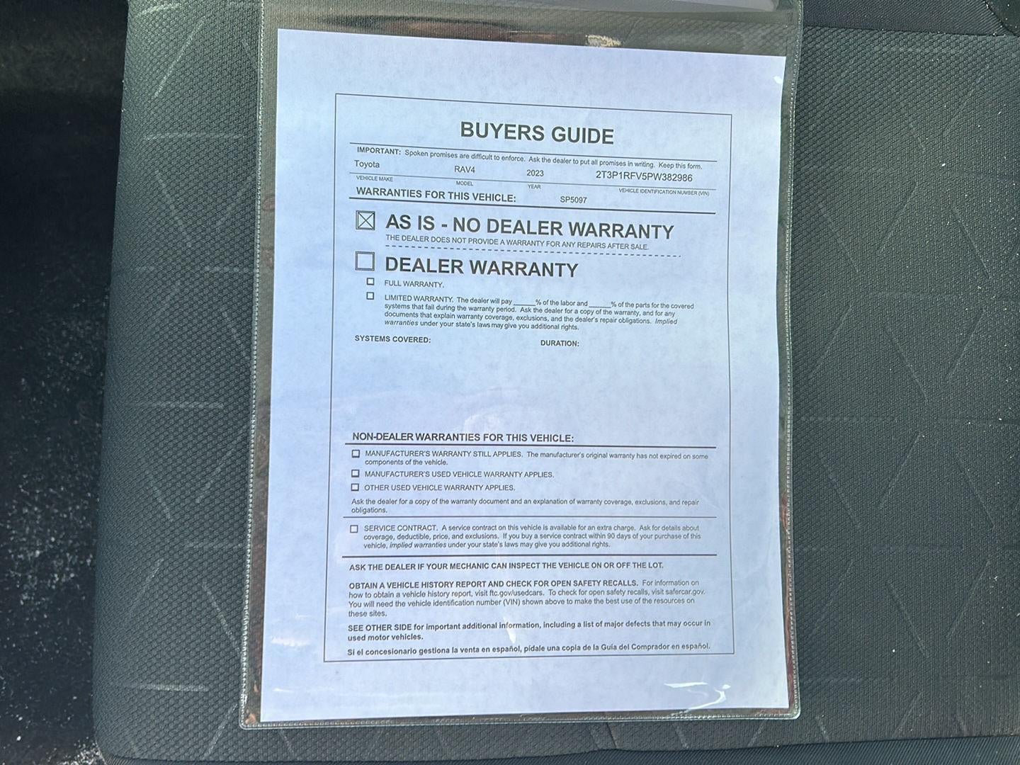 2023 Toyota RAV4 XLE