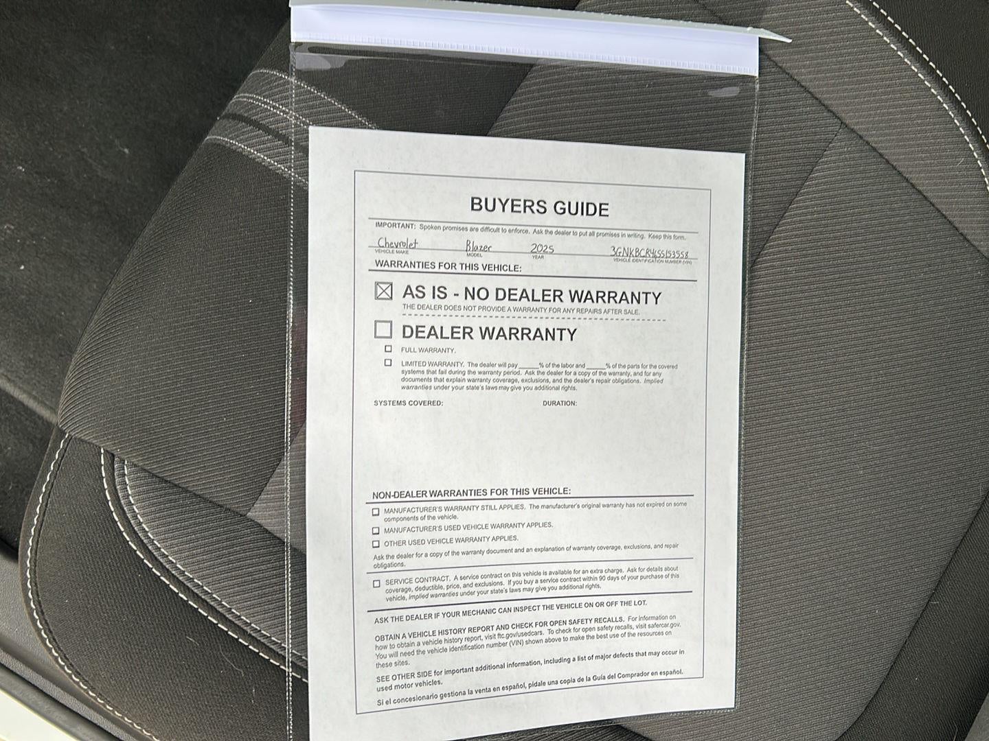 2025 Chevrolet Blazer LT