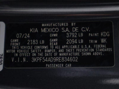 2024 Kia Forte GT-Line