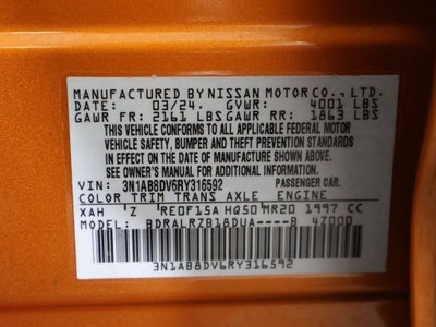 2024 Nissan Sentra SR