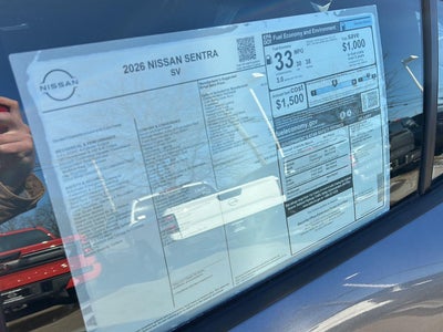 2026 Nissan Sentra SV