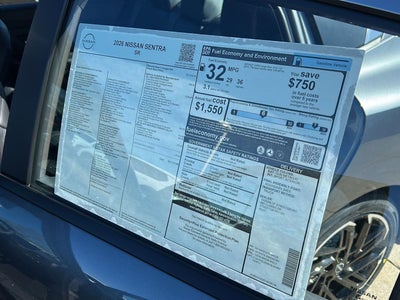 2026 Nissan Sentra SR