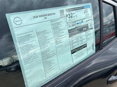 2026 Nissan Sentra SR