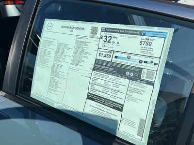 2026 Nissan Sentra SR