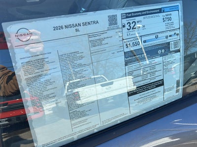 2026 Nissan Sentra SL