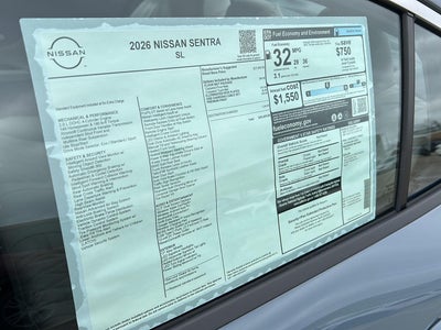 2026 Nissan Sentra SL