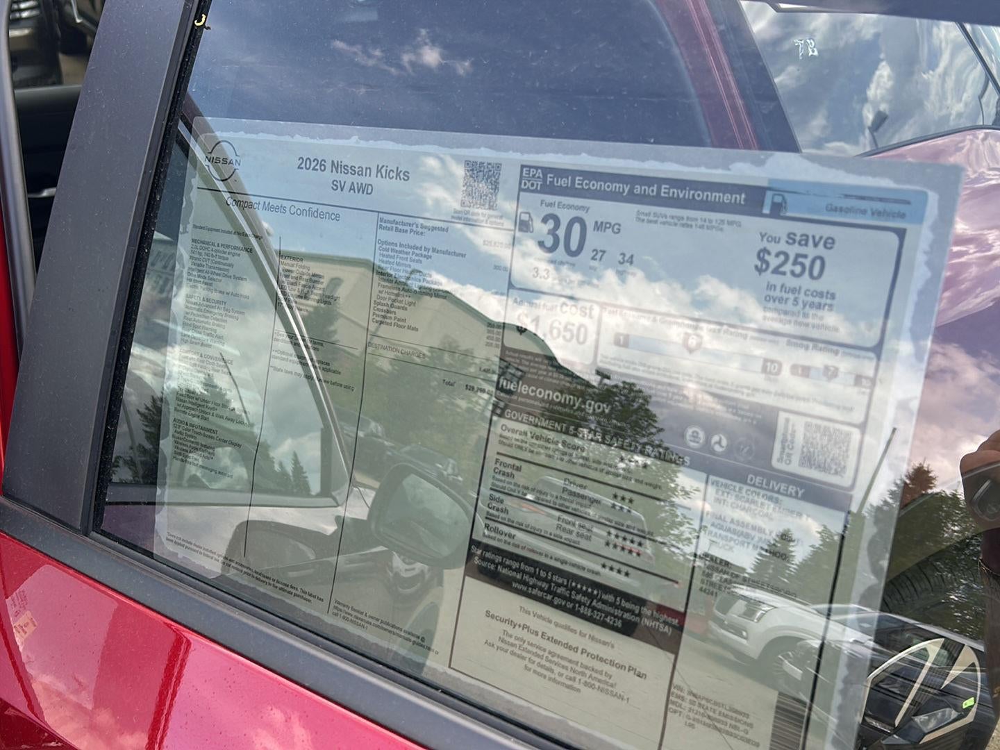 2026 Nissan Kicks SV