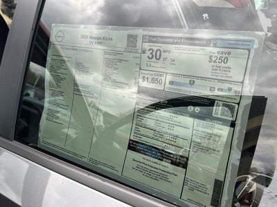 2026 Nissan Kicks SV