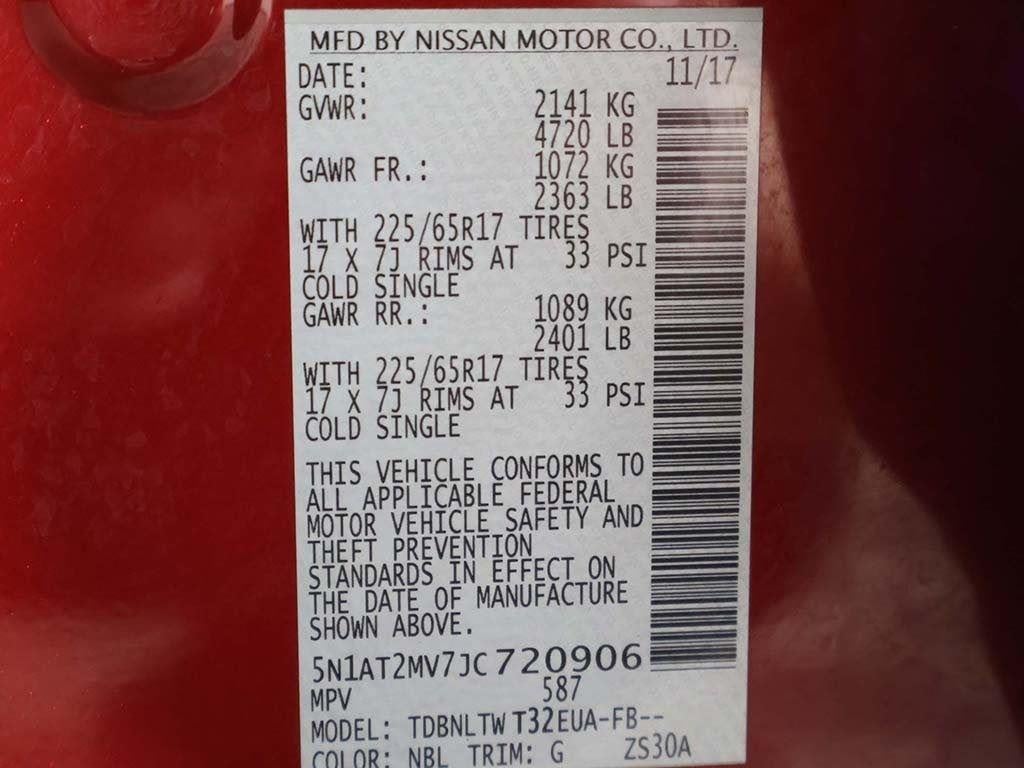 2018 Nissan Rogue SV