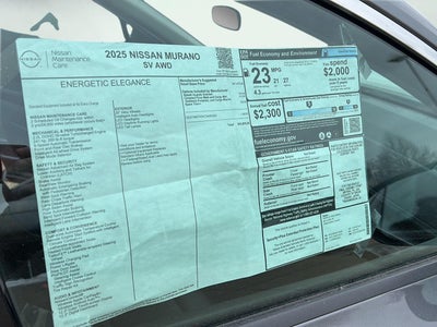 2025 Nissan Murano SV