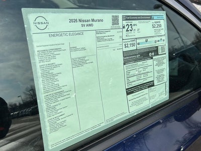2026 Nissan Murano SV