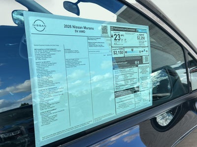 2026 Nissan Murano SV