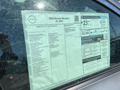 2026 Nissan Murano SL