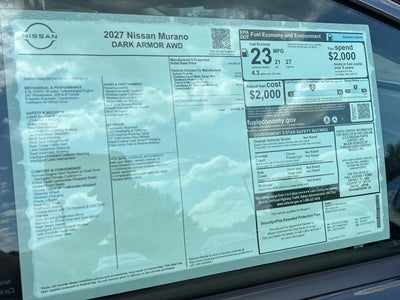 2027 Nissan Murano SL