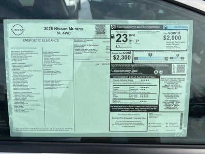 2026 Nissan Murano SL