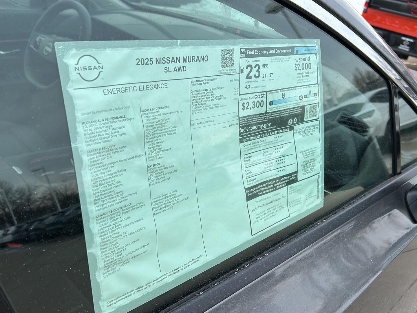 2025 Nissan Murano SL