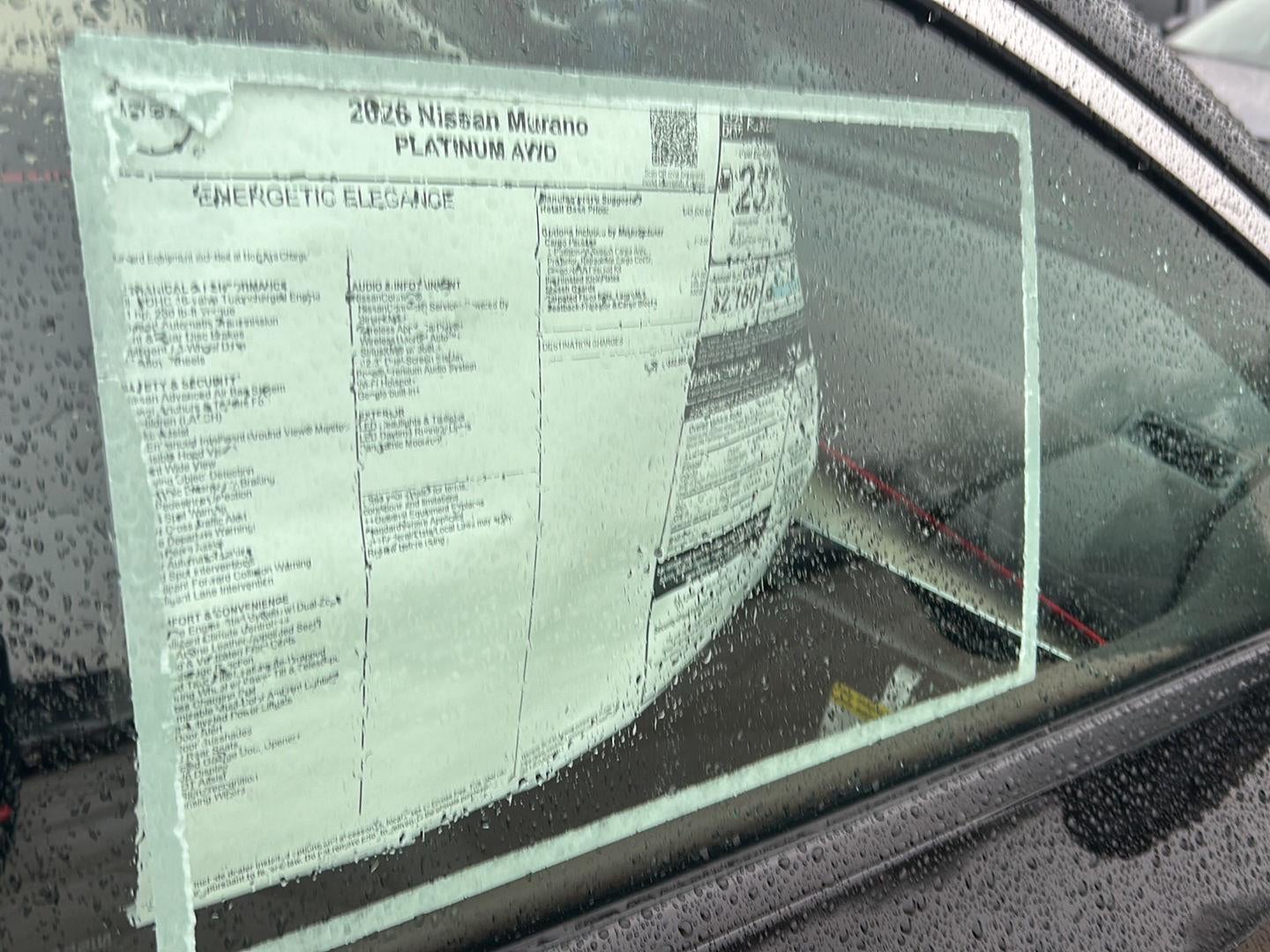 2026 Nissan Murano Platinum