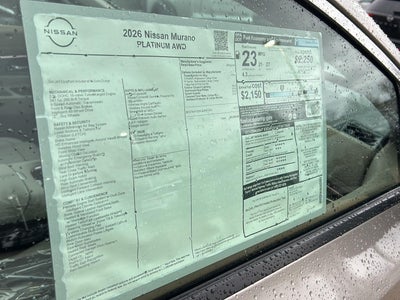 2026 Nissan Murano Platinum