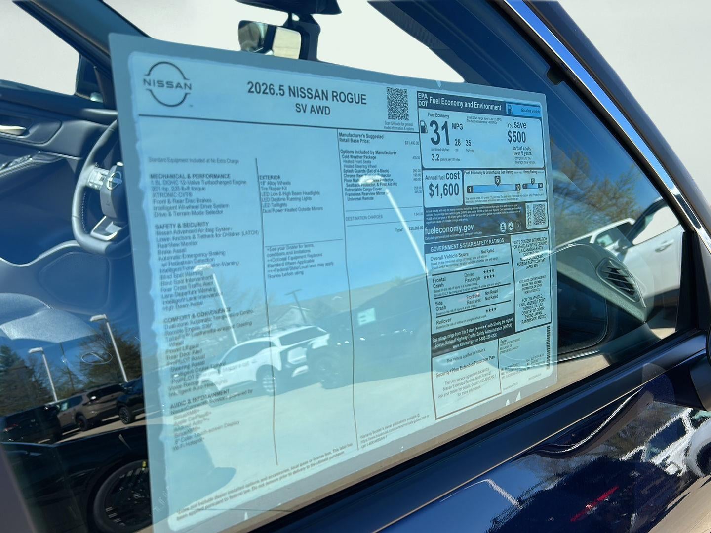 2026 Nissan Rogue SV