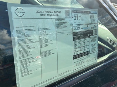 2026 Nissan Rogue Dark Armor™