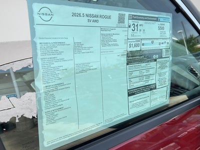 2026 Nissan Rogue SV