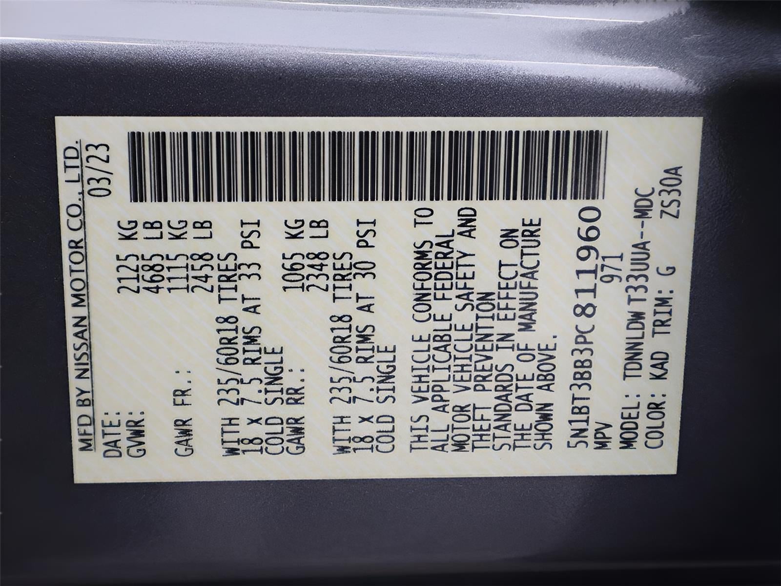 2023 Nissan Rogue SV