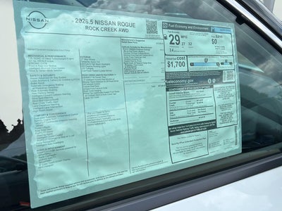 2026 Nissan Rogue Rock Creek