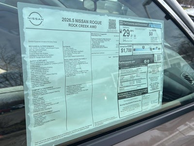 2026 Nissan Rogue Rock Creek®