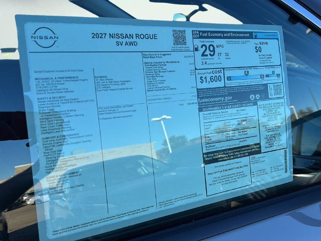 2027 Nissan Rogue SV