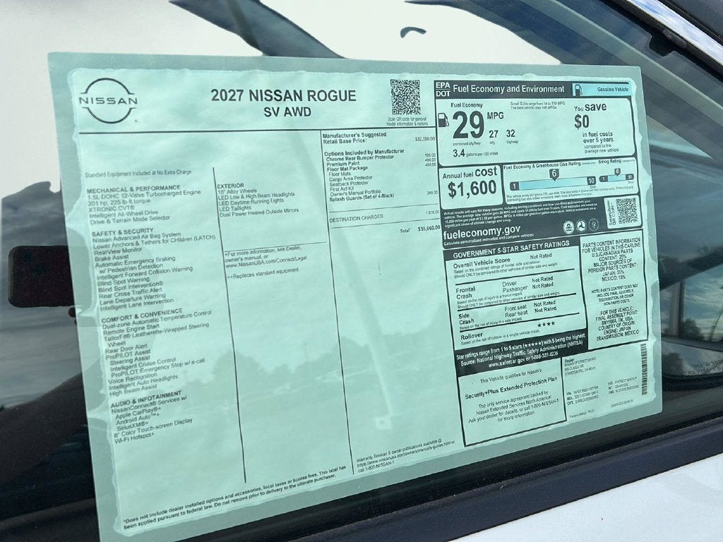 2027 Nissan Rogue SV