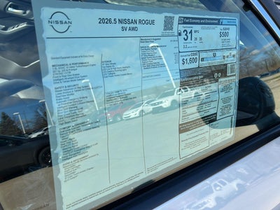 2026 Nissan Rogue SV